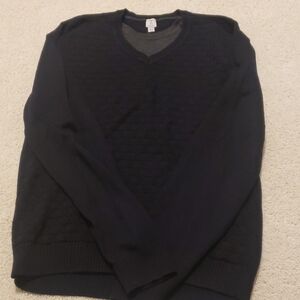 Men's Navy Blue Tristan V-Neck Sweater